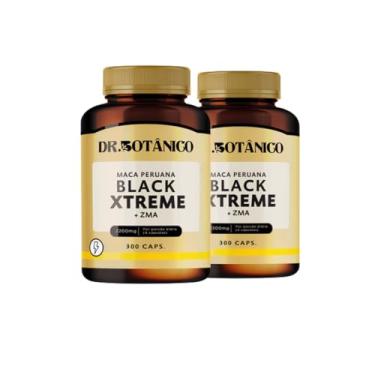 Imagem de KIT 02 UN MACA BLACK EXTREME (MACA + ZMA) 2.200MG 300 CAPSULAS - DR. BOTÂNICO