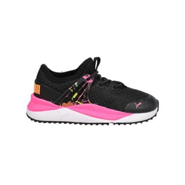 Imagem de PUMA Unisex-Child Pacer Future Knit Slip on Sneaker, Black/Pink, 8