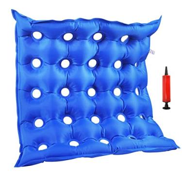 Imagem de Almofada de assento inflável portátil, almofada de ar para cadeira de rodas médica, colchão de assento inflável antiescaras, para cadeira de rodas médica, cadeira de escritório e carro