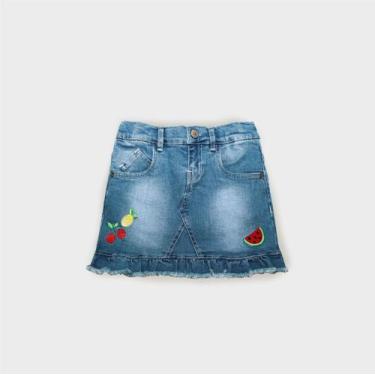 Imagem de Saia jeans infantil - Lins 