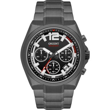 Imagem de Relógio Orient Masculino Ref: Mpssc036 P2px Solar Cronógrafo Black