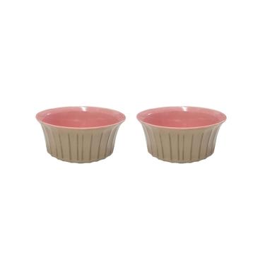 Imagem de Tigela Ceramica Bowl Pequeno Rose Molho Farofa Petiscos 2un