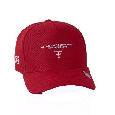 Imagem de Bone Texas Farm - Beliefs - Tf965 - Vermelho Bordo Único-Masculino