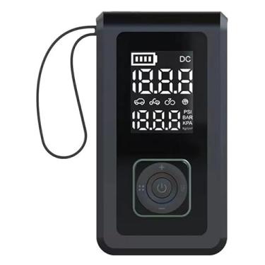 Imagem de Mini Compressor de Ar Portátil Digital Recarregável 150 PSI para Carro Moto Bicicleta e Bola