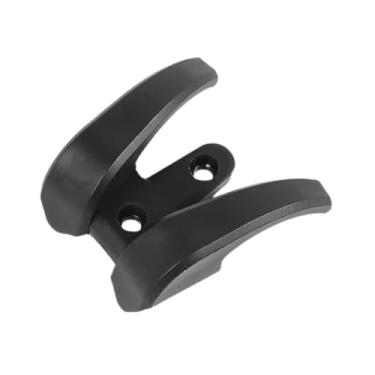 Imagem de UGPLM Gancho frontal para bicicleta elétrica, acessório prático, gancho para pendurar capacete, resistente e confiável, bolsa preta prática