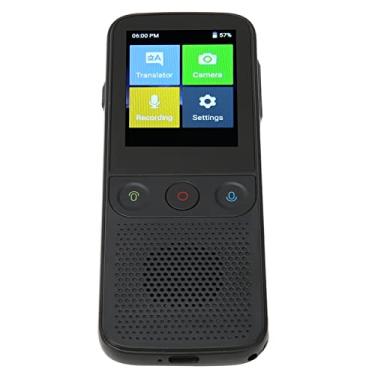 Imagem de Acouto Dispositivo Tradutor de Idiomas Portátil de 2,4 Polegadas, 138 Idiomas Em Tempo Real Com Tradução de Imagens, para Viagens e Negócios