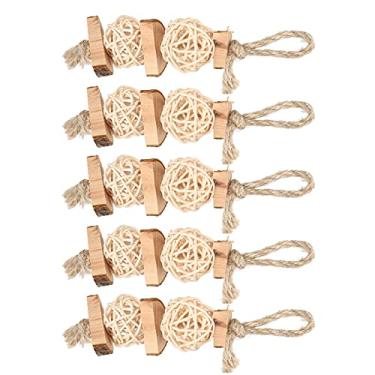 Imagem de GLOGLOW Brinquedos para Mastigar Pequenos Animais, Bolas de Vime Penduradas Em Madeira de maçã para Hamsters, Coelhos e Porquinhos-da-índia, Promovem Dentes Saudáveis, Fáceis de Instalar