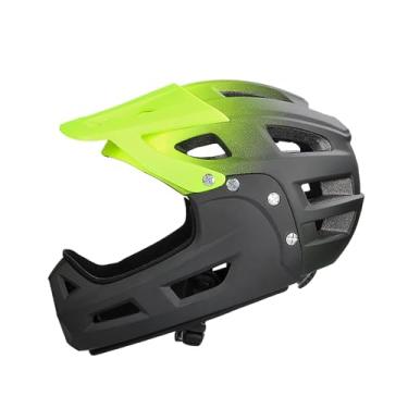 Imagem de Fenteer Capacete de bicicleta confortável para ciclismo, deslocamento, andar de skate, absorção de choque com aba de chapéu de sol leve, Preto Amarelo