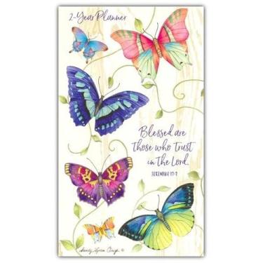 Imagem de Faithfully Yours Calendário de bolso e agenda 2026-2027 (Blessed are Those Who Trust in the Lord)