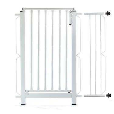 Imagem de Grade de Proteção Grade Master para Pets e Bebês em Aço 81cm a 85cm Aj