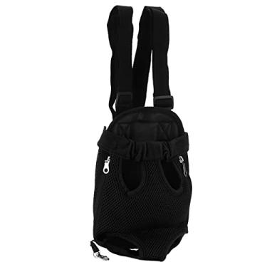Imagem de Zhjvihx Mochila Transportadora Frontal para Animais de Estimação, Mochila Leve No Peito para Animais de Estimação para Viagens, Caminhadas, Bicicleta, Motocicleta (S)