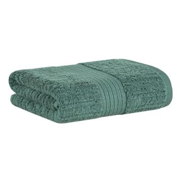 Imagem de Buddemeyer, Toalha De Rosto Buddemeyer Fio Penteado Canelado 100% Algodão Ultrasoft Cor:Verde Folha 3074