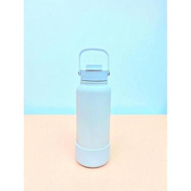 Imagem de Garrafa Termica 1000ml Com Base Protetora de Silicone Cintilante Dia a