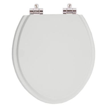 Imagem de Assento Sanitário Soft Close Cinza Claro Para Vaso Fiori