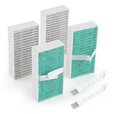 Imagem de 4 peças de filtro de ar Hepa para Flashforge Adventurer 5M Pro/Adventurer série 5M cartucho de filtro de ar cartucho de filtro de ar 3D peças de reposição