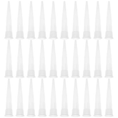 Imagem de Pontas de bico de calafetagem de 30 peças, pontas aplicadoras para pistolas de cartucho de silicone e selantes