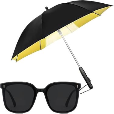 Imagem de Guarda-chuva 3 Em 1 Com Ventilador, Guarda-chuva Com Nebulização, Guarda-sol Recarregável Por Usb, Guarda-chuva Com Ventilador E Spray De Névoa, Yellow, 1 size