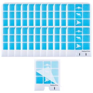Imagem de 22 cartões de recarga de cola compatíveis com Safer Home SH502, SH503 Armadilha para moscas internas e Dynatrapp DT3005W com armadilha de luz para insetos