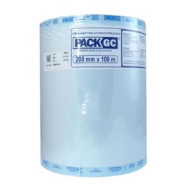 Imagem de Rolo para Esterilização em Autoclave, 20 cm x 100 m, Papel Grau para Alicate e Instrumentos