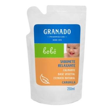Imagem de Refil Sabonete Líquido Granado Bebê Camomila 250ml-Unissex