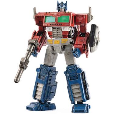 Imagem de ThreeZero Transformers War for Cybertron: Optimus Prime DLX Collectible Figure, Multicolor