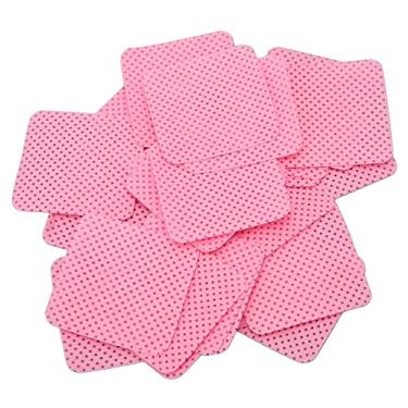 Imagem de Generic 1000 Unidades de Toalhetes de Unhas Rosa de Algodão Macio para Remoção de Esmalte de Gel Garrafa de Limpeza de Boca