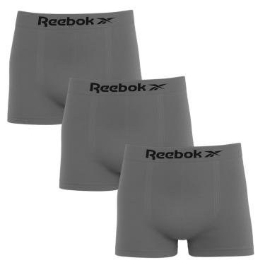 Imagem de Kit 3 Cuecas Boxer Reebok Classic Masculina