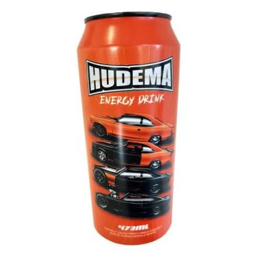 Imagem de Energético Hudema Energy Drink 473 ml Edição Limitada Lata Laranja 4 O