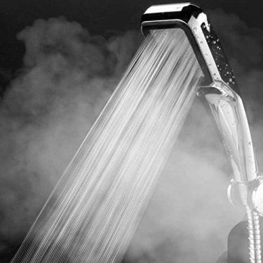 Imagem de YYBOES Chuveiro cabeça de chuveiro filtro de chuveiro elétrico cabeça de chuveiro chuveiro de alta pressão para aumentar a pressão chuveiro de mão chuveiro chuveiro chuveiro banheiro ajustável 3 meses