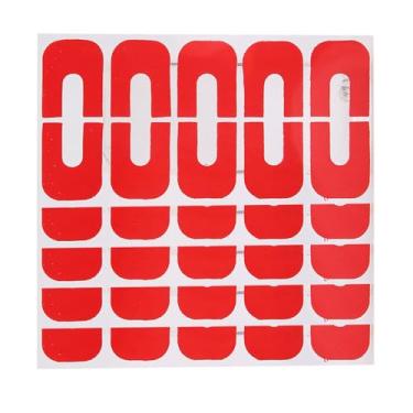 Imagem de Luqeeg 50 PCS Peel Off Nail Art Adesivo Protetor de Esmalte à Prova D'água para Os Dedos, Capa de Fita de Unha Descartável para Uso Doméstico e Em Salão de Beleza, 5,59 X 2,83 pol.