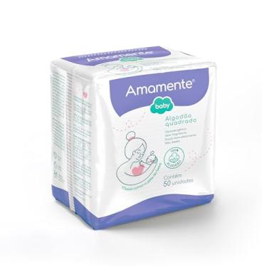 Imagem de Algodão Quadrado Amamente® Baby 50 UN