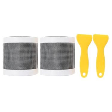 Imagem de ZJchao Adesivo de Malha de Ralo de Chuveiro Autoadesivo Adesivos Coletores de Cabelo Anti Entupimento Tampa de Ralo de Chão Filtro de Drenagem Descartável Cortável para Pia de Banheiro