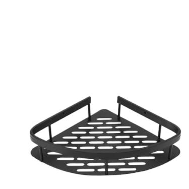 Imagem de Toalheiros de parede de alumínio para banheiro, chuveiro titular do quarto, barra de toalha, cabide(Prateleira Triangular)