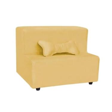 Imagem de Escadas Escadinha para Pet 2 Degraus Gato e Cachorro + Brinde - Protege Articulações- Ajuda Gatos e Cachorros(AMARELO)