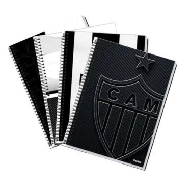 Imagem de Caderno Escolar Espiral Atlético Universitário 1 unid - Credeal