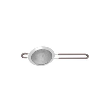 Imagem de Peneira Softta Aço Inox Silicone Cinza 8,8cm