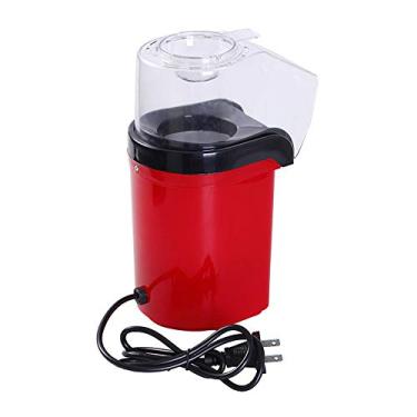 Imagem de Máquina de Pipoca Pequena para Casa Popcorn Popper com Ar Quente Copo Medidor Fácil Operar 1200W 110V Rápido Limpar Alta Capacidade Plugue US