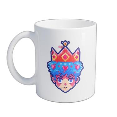 Imagem de Caneca Xícara de Café Porcelana 300ml Com Desenho Ilustrativo De Jogos