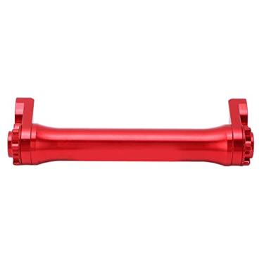 Imagem de KIMISS Barra Telescópica de Extensão Fácil de Roda Em Liga de Alumínio para Ajuste para Bicicleta Dobrável Brompton 3sixty - Comprimento de 124 Mm, Leve, Acabamento Anodizado, Seguro e Fácil de