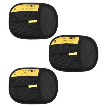 Imagem de 3 peças de remoção de pelos de animais de estimação, luvas de remoção eletrostática para cães e gatos, luva reutilizável de escova de pelos de animais de estimação para sofá, tapete, roupas, almofada