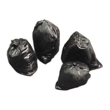 Imagem de TTETTZ Conjunto de 4 Sacos de Lixo em Miniatura Na Escala 1:64 - Brinquedos Minúsculos para Coleções E Enfeites de Jardim de Fadas E Mesa de Areia.