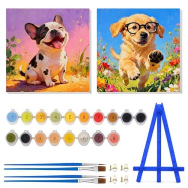 Imagem de Vodolo 2 Pack Dog Paint by Numbers