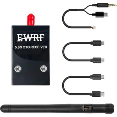 Imagem de Radiolink 5.8G 48CH Wireless Image Transmission Receiver for RC8X Transmitter Display, Support Android Phone/Tablet,Work with Radiolink All-in-one 5.8G 48CH Wireless Image Transmission OSD Camera