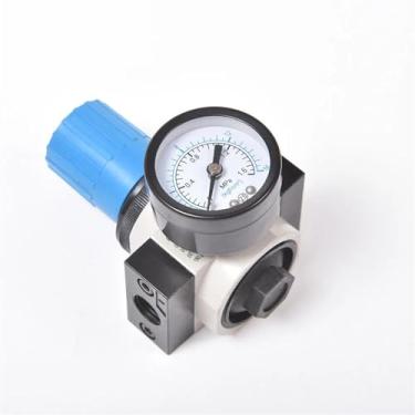 Imagem de Válvula redutora de pressão de suprimento de ar LR Válvula reguladora de pressão LR-01 LR-02 LR-03 LR-04 D-MINI MIDI 1 peça (Cor: LR-04-MIDI)