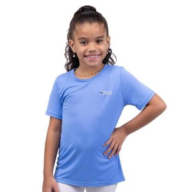 Imagem de Camiseta Esportiva Infantil Zeiq Blue Jeans, 2