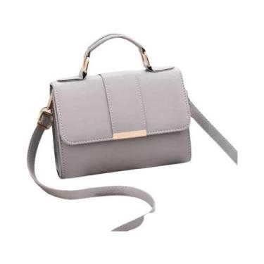 Imagem de Bolsa De Ombro De Luxo Em Couro PU Para Mulheres, Bolsa Mensageira De 