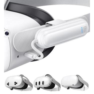 Imagem de Batería Externa YUANHOT 20000mWh con Cargador Rápido 18W para Oculus Q