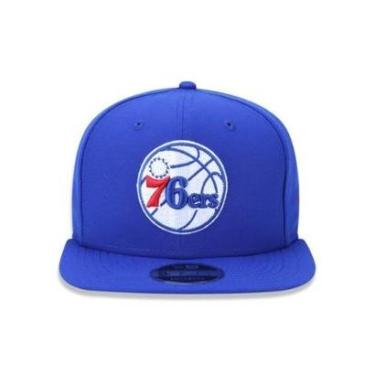 Imagem de BONÉ NEW ERA 950 PHILADELPHIA 76ERS TEAM COLOR NBV18BON359 AZUL-Masculino
