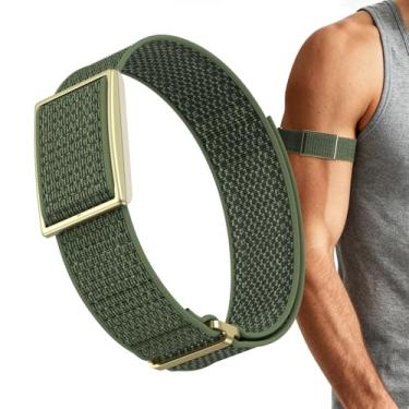 Imagem de Vanet Pulseiras de nylon para bíceps compatíveis com pulseiras de laço polar de substituição, pulseira elástica para braço/tornozelo, respirável, esportiva, ajustável, trançada, com gancho e laço para
