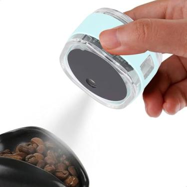 Imagem de TARSHYRY Atomizador de Grãos de café, Pulverizador de café Elétrico Recarregável USB Com Base Magnética, Spritzer de água Antiestático de 20ml para Máquinas de Expresso e Moedores (Transparente)